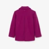 Runway Slub Yün Pea Coat