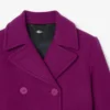 Runway Slub Yün Pea Coat