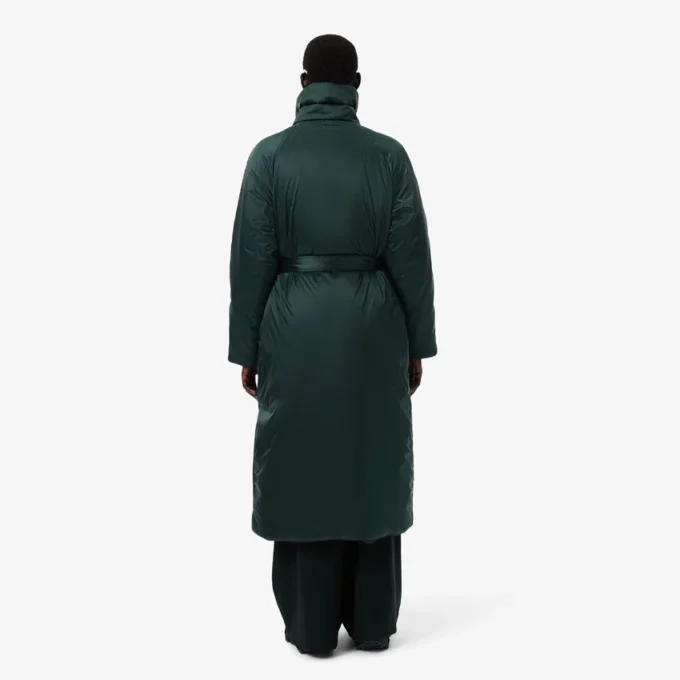 Runway Uzun Iridescent Puffed Ceket