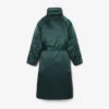 Runway Uzun Iridescent Puffed Ceket