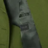 Runway Uzun Slub Yün Pea Coat