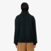 Runway Yüksek Yakalı Fermuarlı Rozetli Sweatshirt