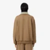 Runway Yüksek Yakalı Fermuarlı Rozetli Sweatshirt