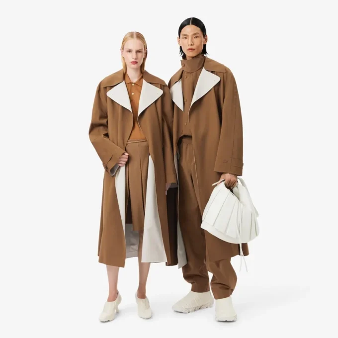Runway Yün Blend Trençkot