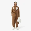 Runway Yün Blend Trençkot