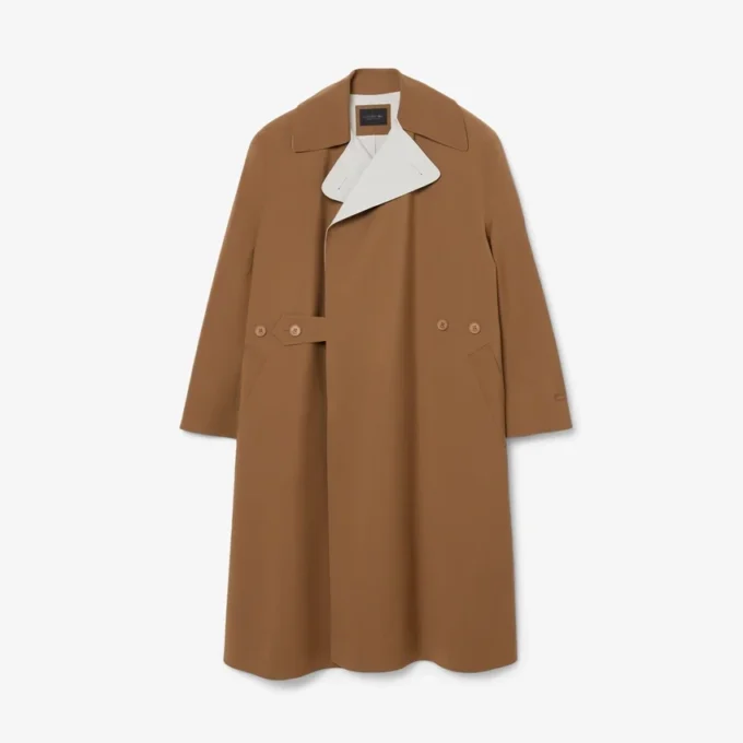 Runway Yün Blend Trençkot