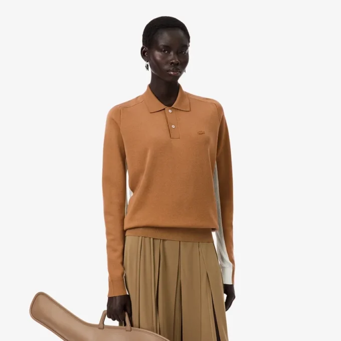 Runway Yün Karışımlı Polo Yaka Kazak