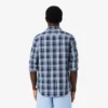 Slim Fit Gingham Desenli Streç Poplin Gömlek