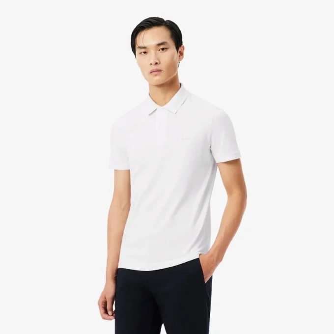Slim Fit Markalı Piqua Polo Tişörtü