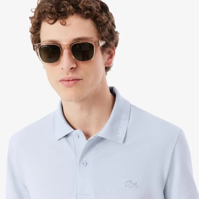 Slim Fit Markalı Piqua Polo Tişörtü