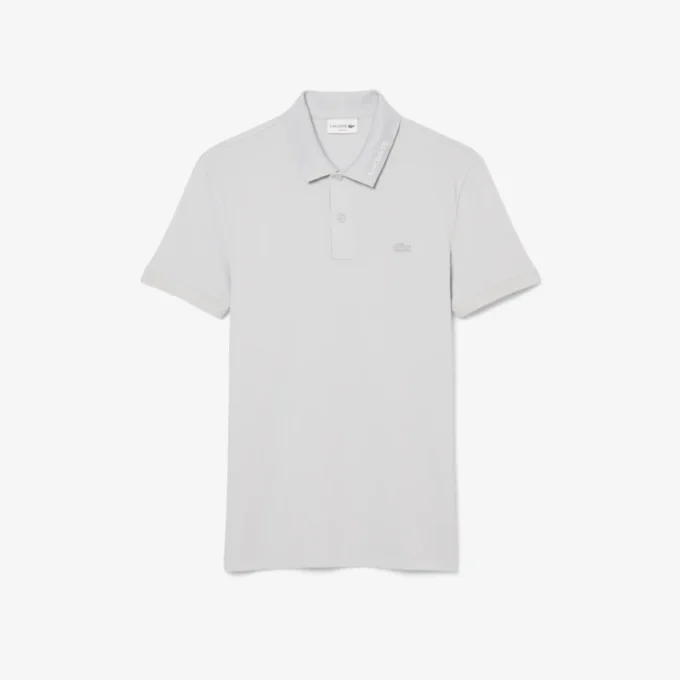 Slim Fit Markalı Piqua Polo Tişörtü