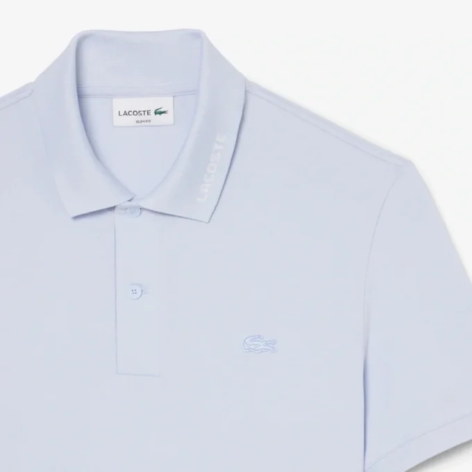 Slim Fit Markalı Piqua Polo Tişörtü