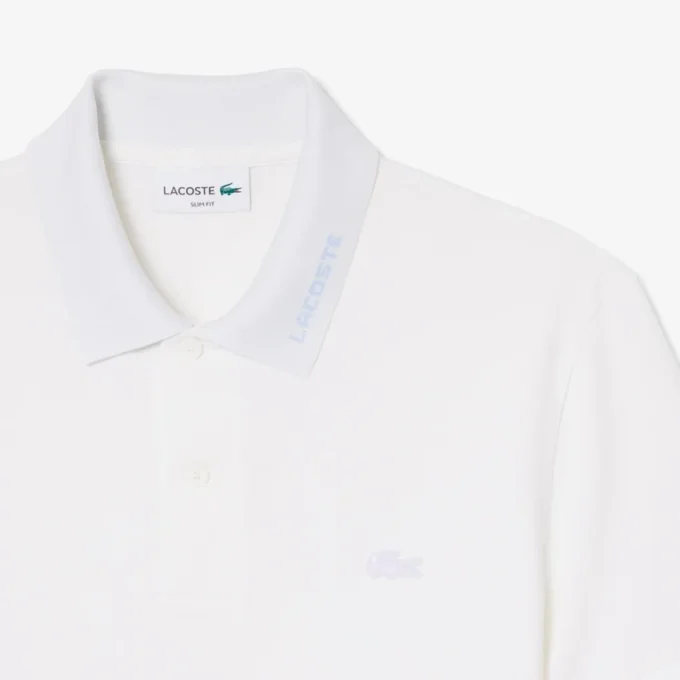 Slim Fit Markalı Piqua Polo Tişörtü