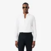 Slim Fit Pamuk Karışımlı Gömlek