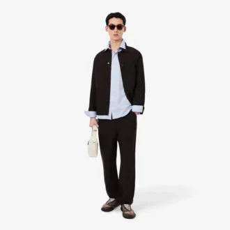 Slim Fit Pamuk Karışımlı Gömlek