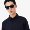 Slim Fit Pamuk Karışımlı Gömlek