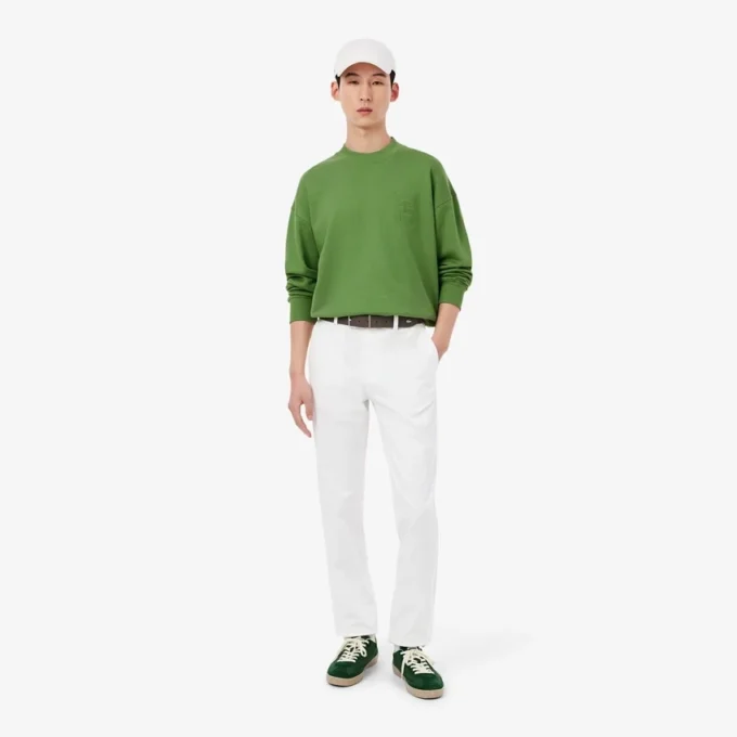 Slim Fit Streç Twill Chino Pantolon
