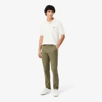 Slim Fit Streç Twill Chino Pantolon