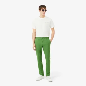 Slim Fit Streç Twill Chino Pantolon