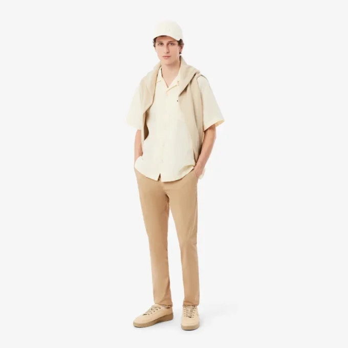 Slim Fit Streç Twill Chino Pantolon