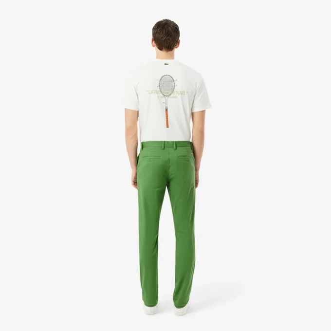 Slim Fit Streç Twill Chino Pantolon