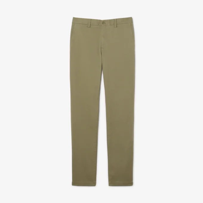 Slim Fit Streç Twill Chino Pantolon