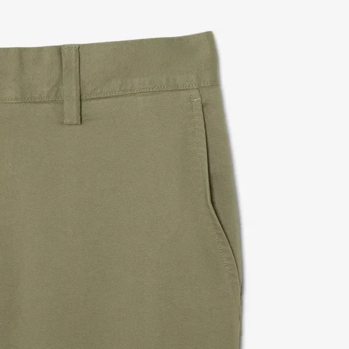 Slim Fit Streç Twill Chino Pantolon