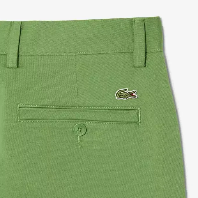 Slim Fit Streç Twill Chino Pantolon