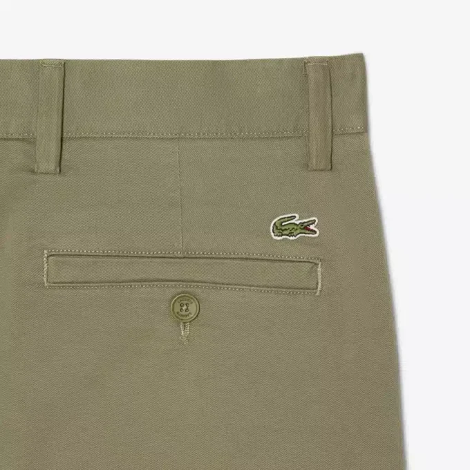 Slim Fit Streç Twill Chino Pantolon