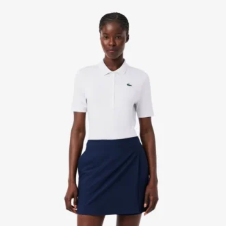Slim Fit UV Koruyucu Streç Golf Polo Tişört