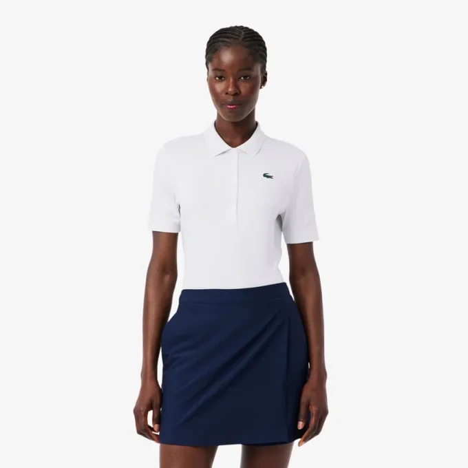 Slim Fit UV Koruyucu Streç Golf Polo Tişört