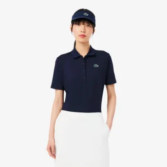 Slim Fit UV Koruyucu Streç Golf Polo Tişört