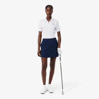 Slim Fit UV Koruyucu Streç Golf Polo Tişört