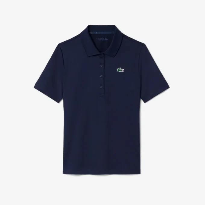 Slim Fit UV Koruyucu Streç Golf Polo Tişört