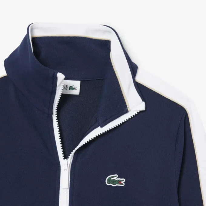 Spor Fermuarlı Interlock Piqua Sweatshirt