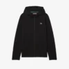 Spor Streç Fermuarlı Kapüşonlu Sweatshirt