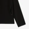 Spor Streç Fermuarlı Kapüşonlu Sweatshirt