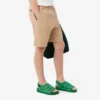 Streç Pamuklu Twill Chino Şort