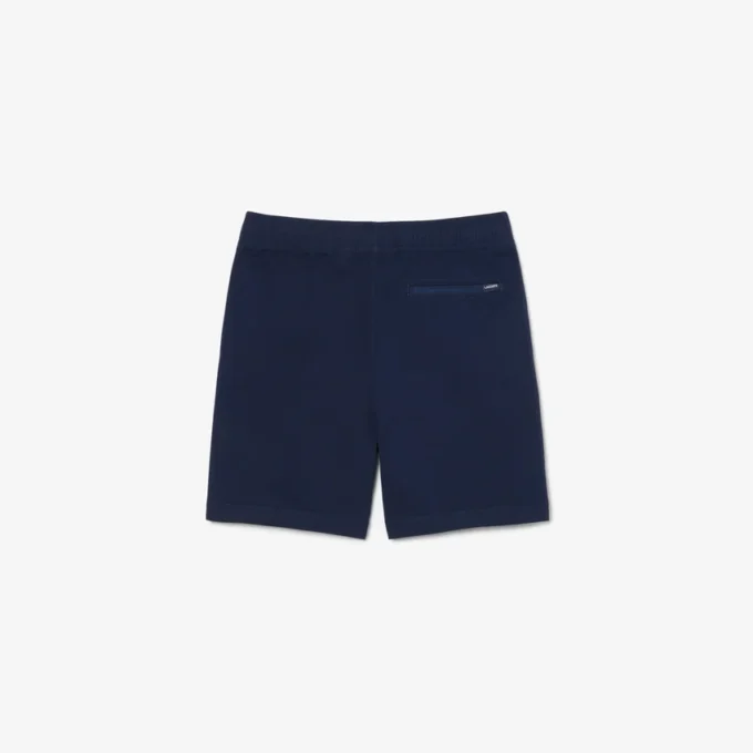 Streç Pamuklu Twill Chino Şort