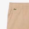 Streç Pamuklu Twill Chino Şort