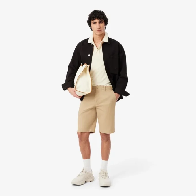 Streç Twill Chino Şort