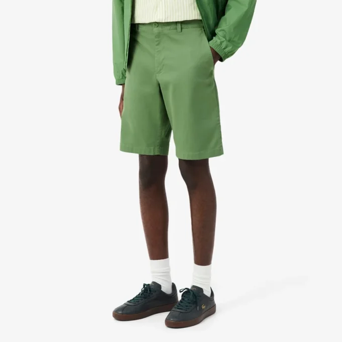 Streç Twill Chino Şort