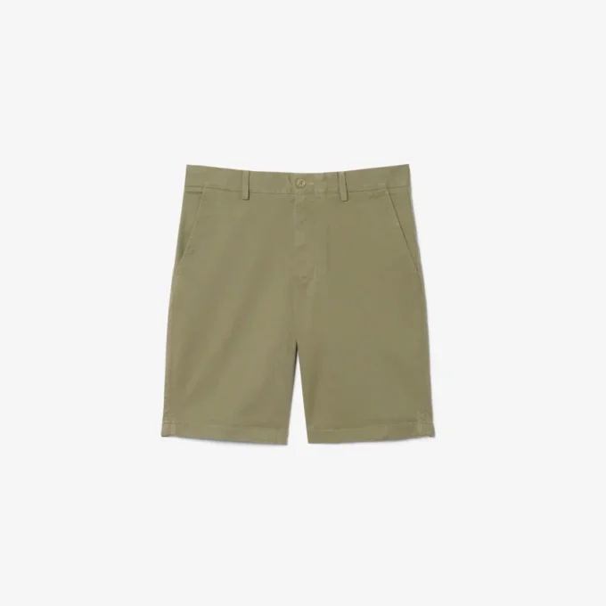 Streç Twill Chino Şort