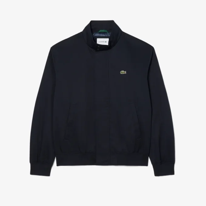 Su Geçirmez Twill Harrington Ceket