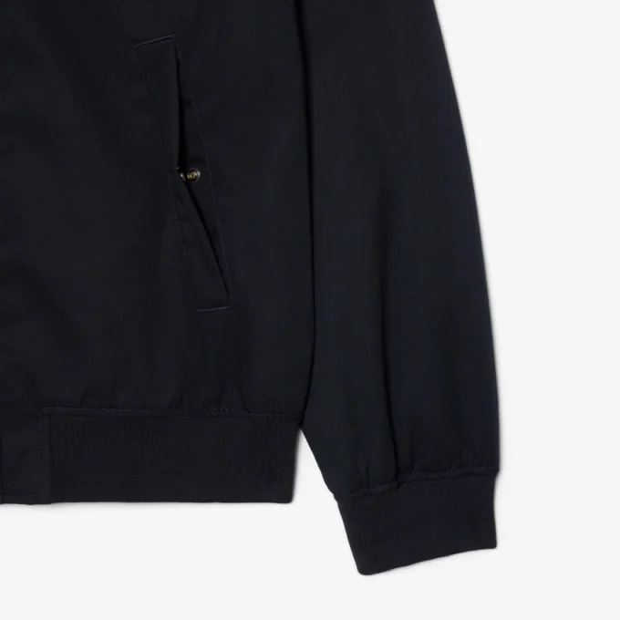 Su Geçirmez Twill Harrington Ceket