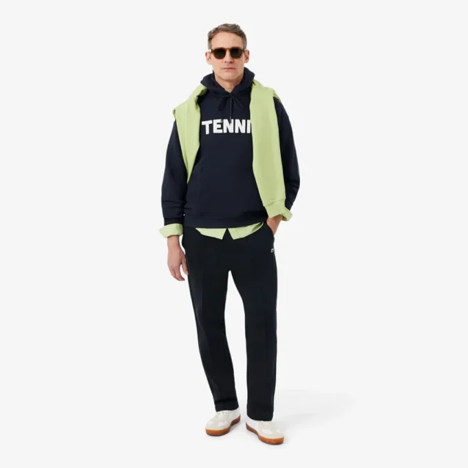 Tenis Desenli Kapüşonlu Sweatshirt