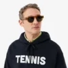 Tenis Desenli Kapüşonlu Sweatshirt