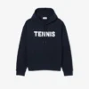 Tenis Desenli Kapüşonlu Sweatshirt