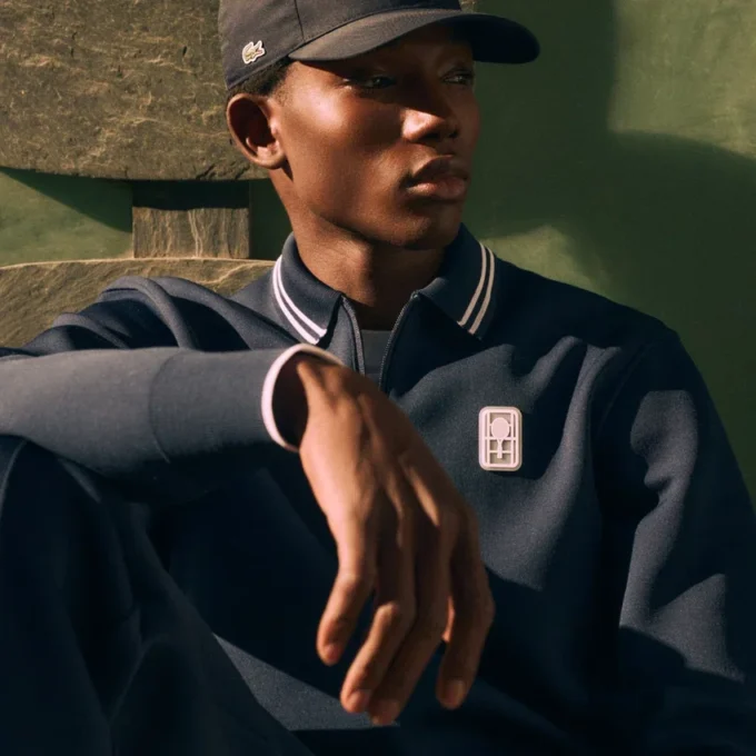 Tenis Heritage Polo Tişört Yakalı Fermuarlı Sweatshirt
