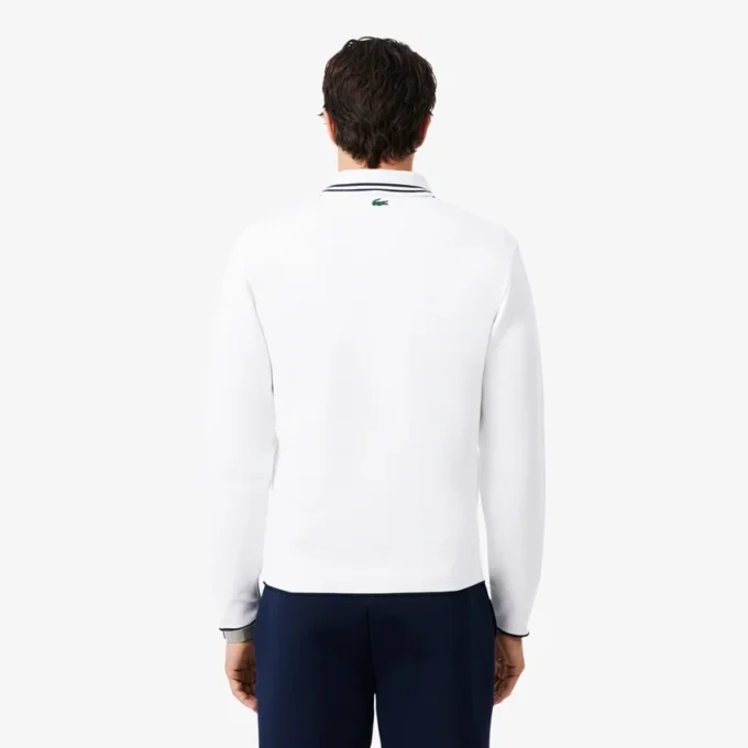 Tenis Heritage Polo Tişört Yakalı Fermuarlı Sweatshirt